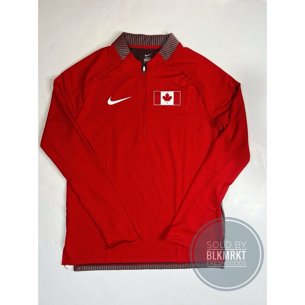 Nike Canada Pro Elite 1/2 Zip Lightweight Jacket CI7826-XXX Size M